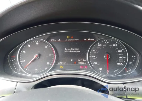 2014 Audi A7 3.0T Premium Plus z USA, uszkodzony, nr VIN WAUWGAFC4EN164565